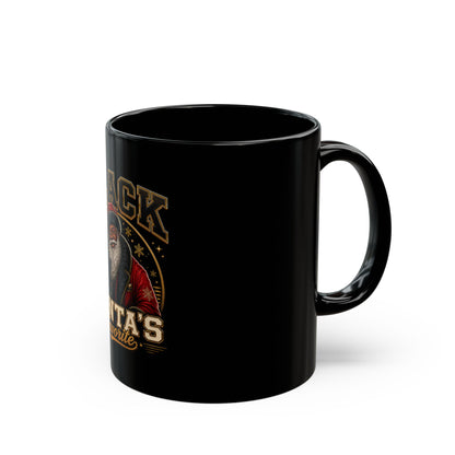 Black Santa's Favorite Mug, African American Christmas Coffee Mug, Black Christmas Cup, Black Santa Claus Gift, Holiday Mug Christmas Gift