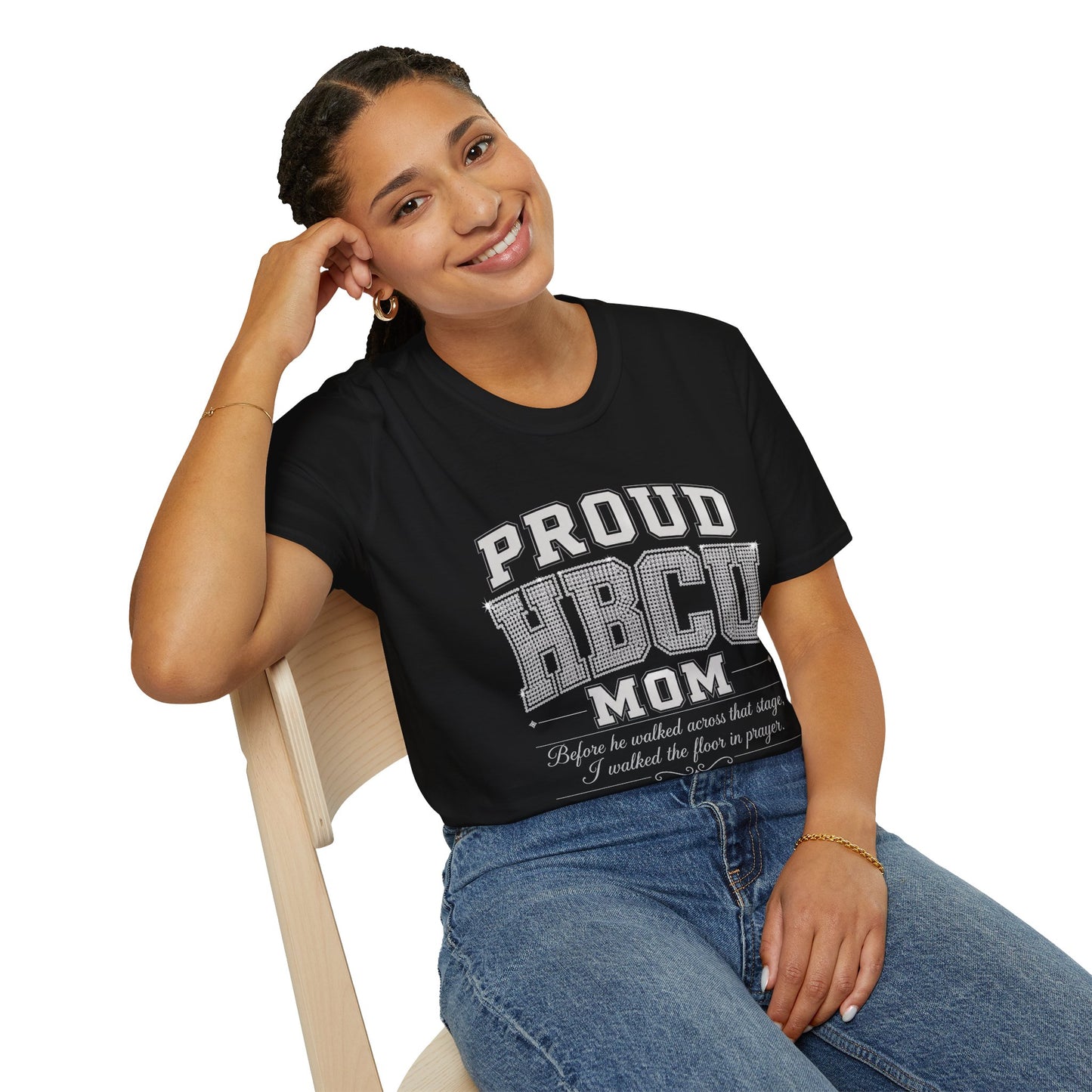HBCU Mom Shirt Son | Proud HBCU Mom Tee | Black College Mom Gift | HBCU Graduation Gift | Before He Walked That Stage