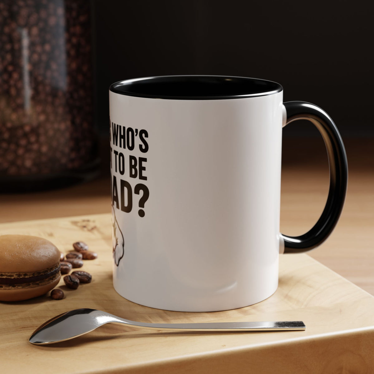 New Dad Mug Guess Whos About To Be A Dad Pregnancy Announcement Gift For Husband From Wife First Time Daddy Cup Funny