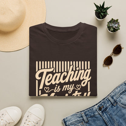 Teaching Is My Ministry T-Shirt — Christian Teacher Faith Tee (Colossians 3:23)
