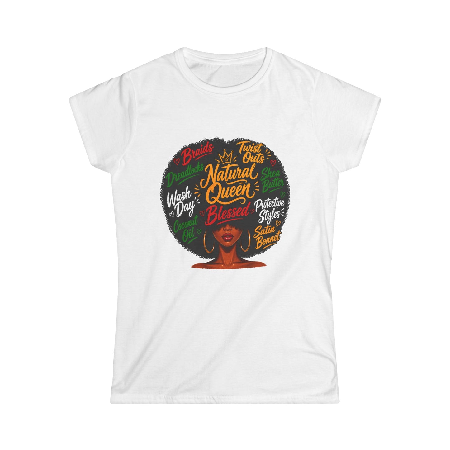 Natural Hair Queen Graphic Tee
