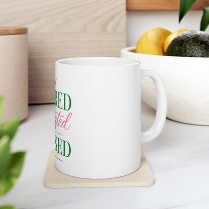 Favored Educated and Blessed Mug