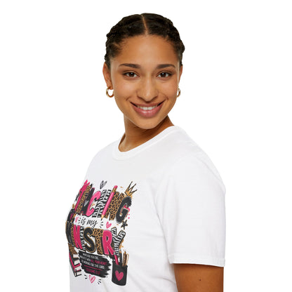 Teaching Is My Ministry Shirt, Leopard Zebra Print Teacher Shirt, Colossians 3:23 Christian Teacher Tee, SLP SLPA Gift Shirt
