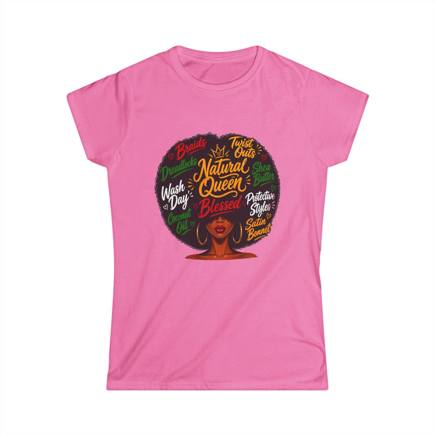Natural Hair Queen Graphic Tee