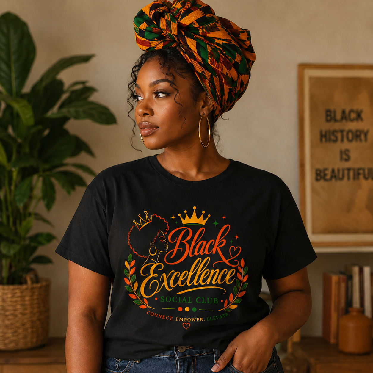 Black Excellence Tee | Black College Grad Shirt | Juneteenth Heritage Graphic Tee | African American Pride Shirt