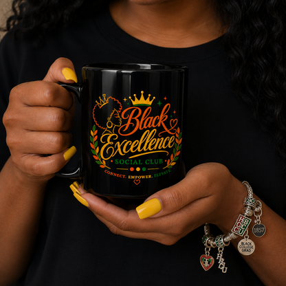 Black Excellence Social Club Mug