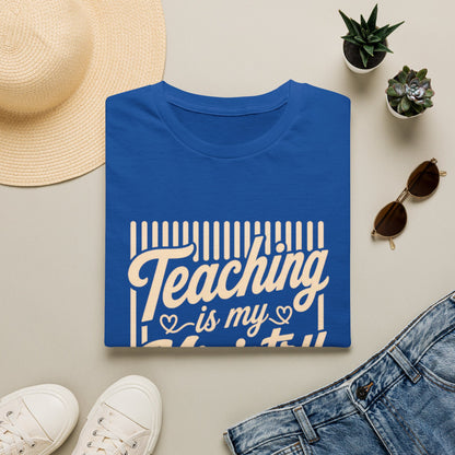 Teaching Is My Ministry T-Shirt — Christian Teacher Faith Tee (Colossians 3:23)