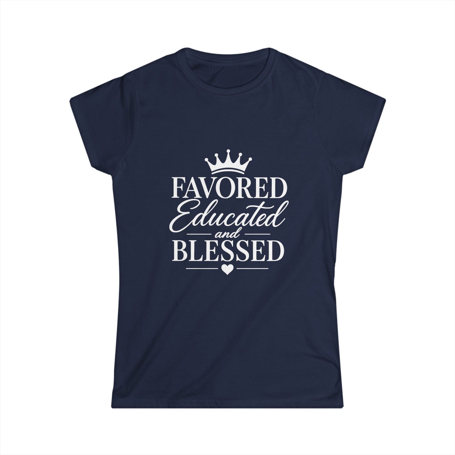 Favored and Blessed Shirt |  Blue White Shirt