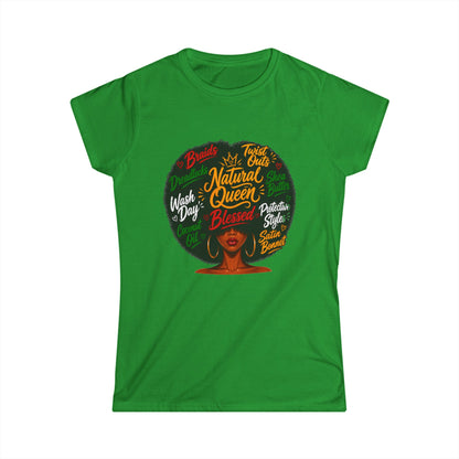 Natural Hair Queen Graphic Tee