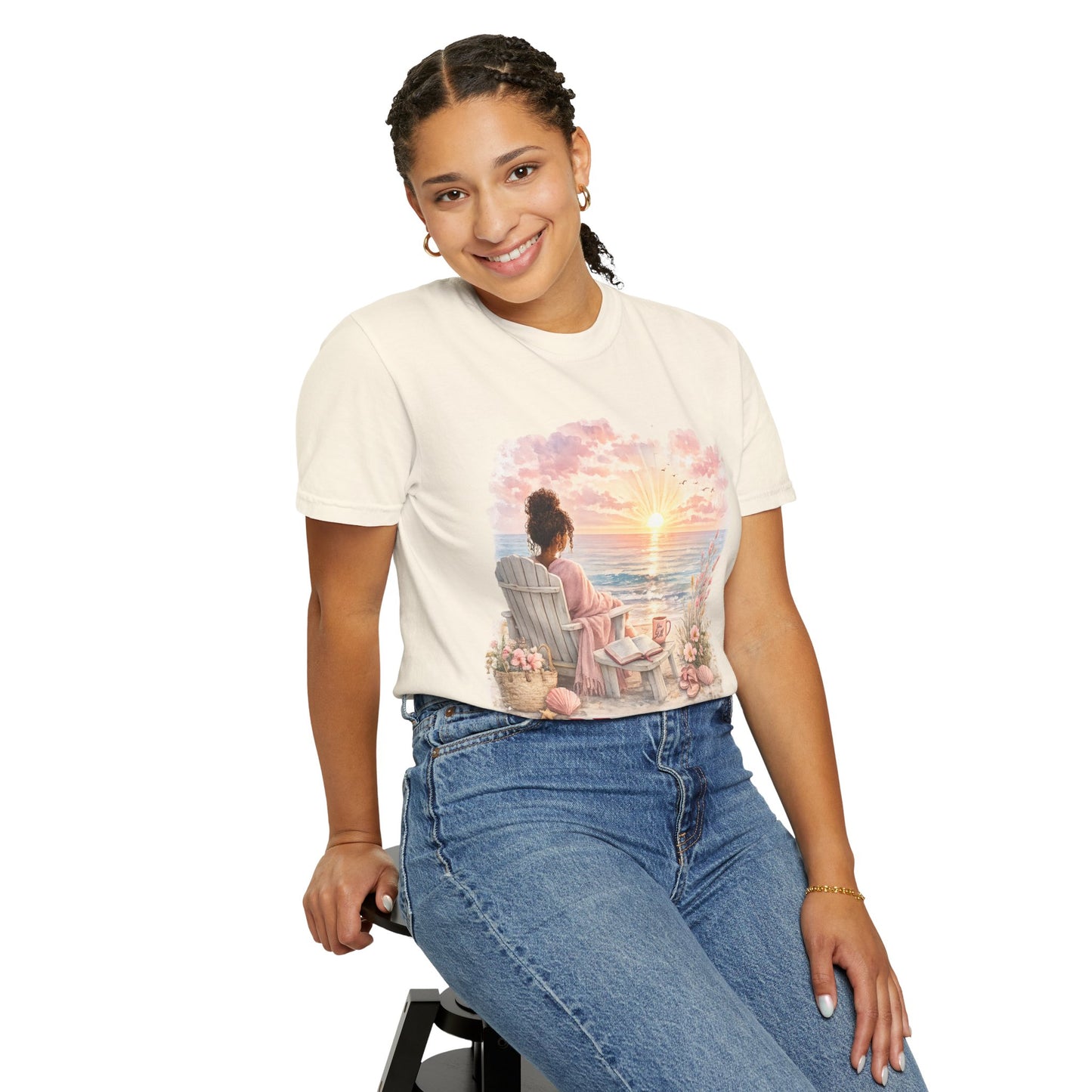 Comfort Colors® Colorful Jesus Shirt Design, Be Still Christian Bible Verse Tee, Everyday Women Church Shirt, Inspiring Christian Gift Ideas