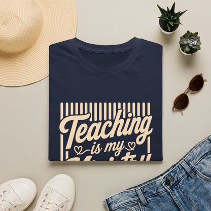 Teaching Is My Ministry T-Shirt — Christian Teacher Faith Tee (Colossians 3:23)