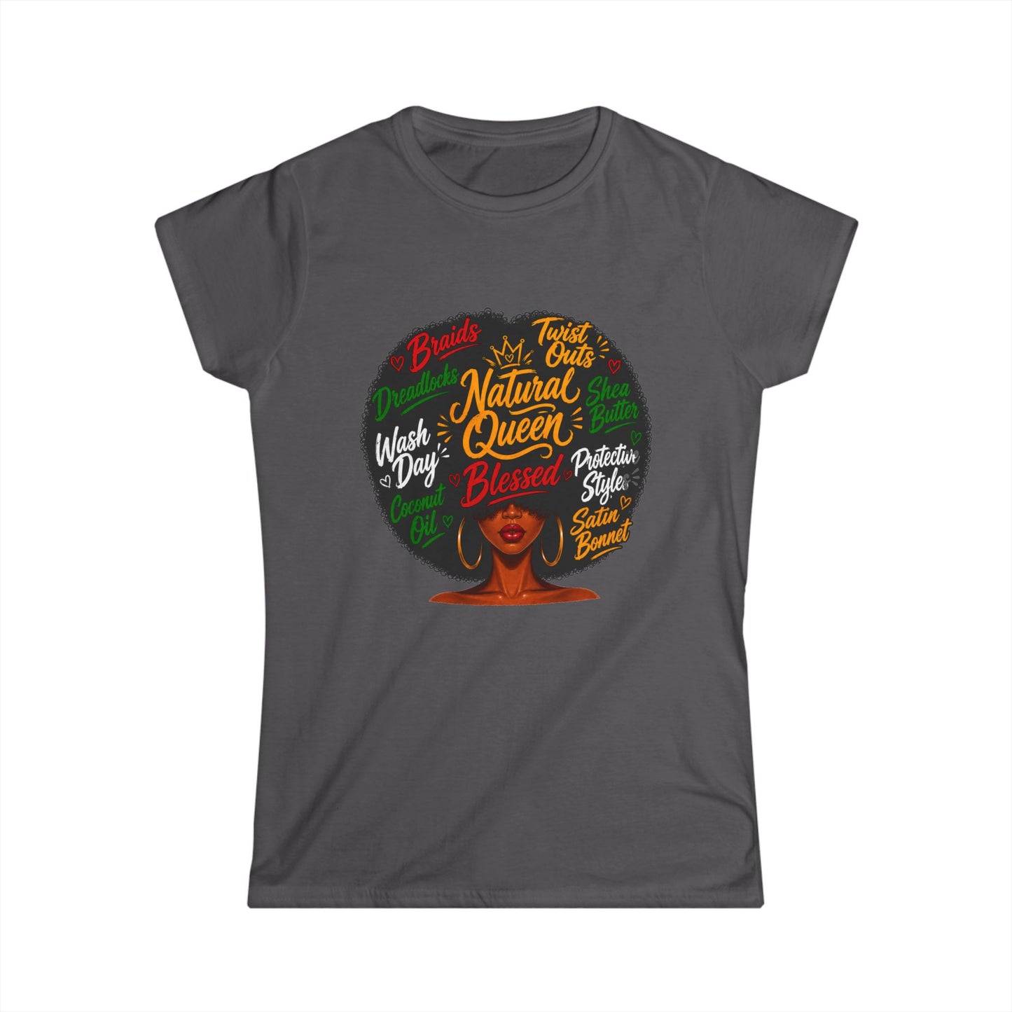Natural Hair Queen Graphic Tee